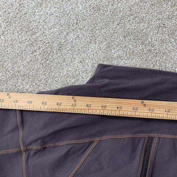 Athleta Women Small Leggings Side Pockets Zipper 26" Inseam Stretch 21-2 - Picture 8 of 9